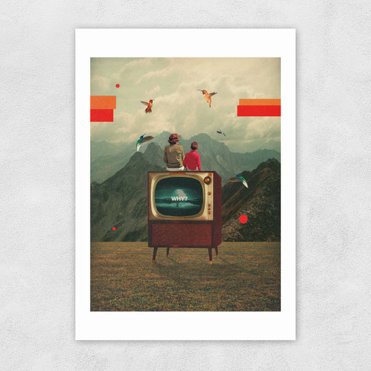 Mother Protect Me from the Sadness of this World Unframed Print