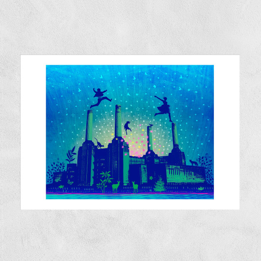 London By Night Unframed Print