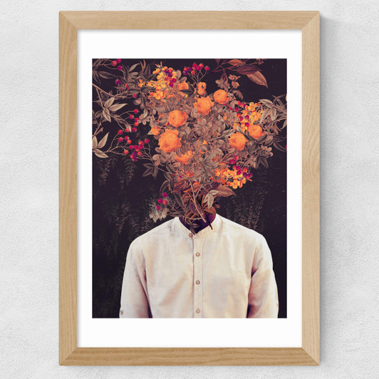 Bloom Wide Oak Frame