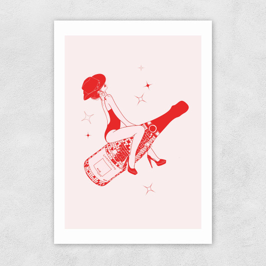 Retro Champagne