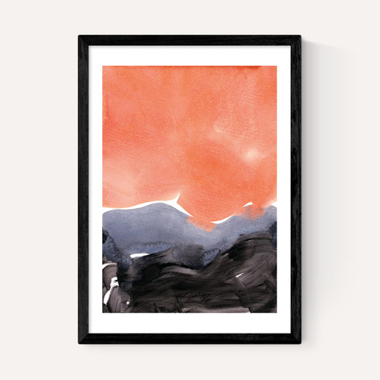 Orange Blue Graphite