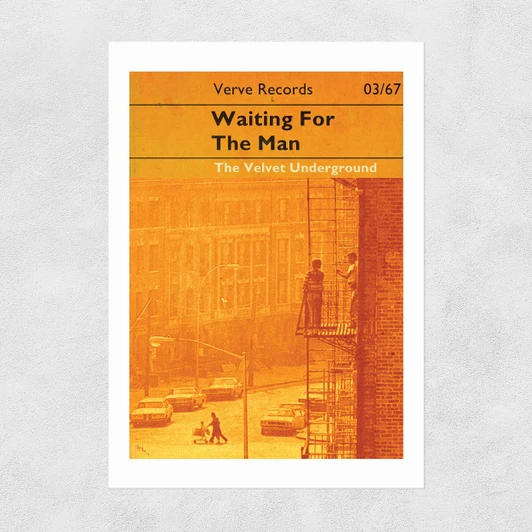 Waiting for the Man Unframed Print