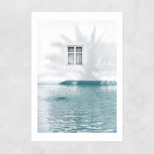 Mykonos Unframed Print