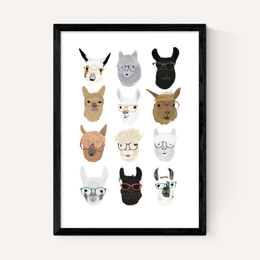 Lamas in Glasses