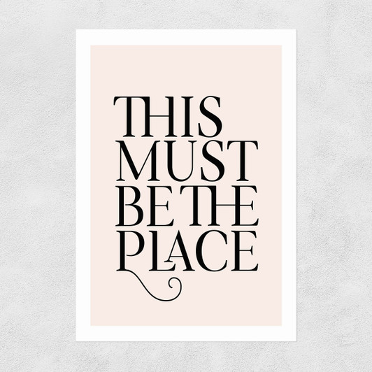 This Must Be The Place