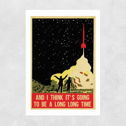 Rocket Man Unframed Print