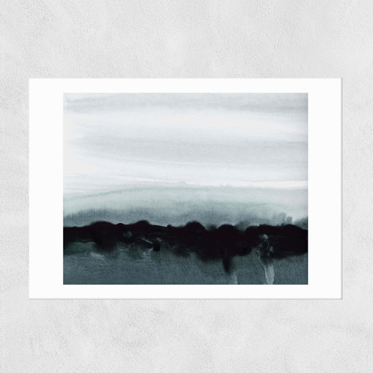 Blurred Landscape Unframed Print