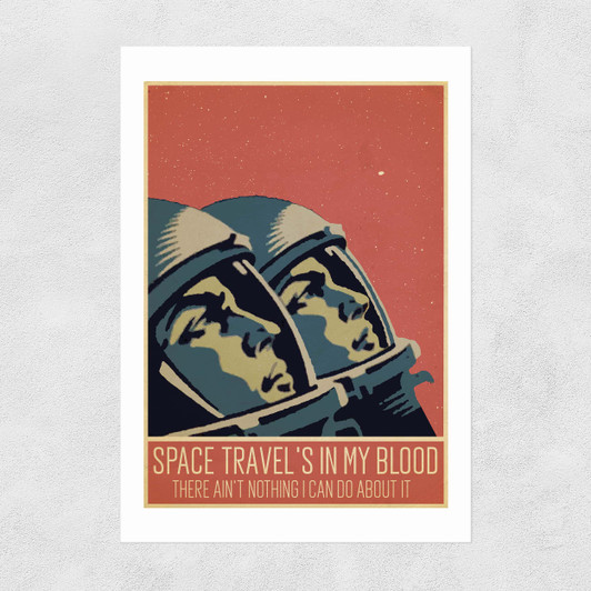 Another Girl Another Planet Unframed Print