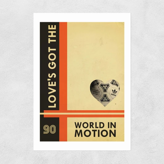 World in Motion Unframed Print