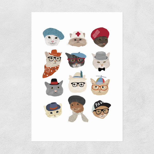 Cats in Hats