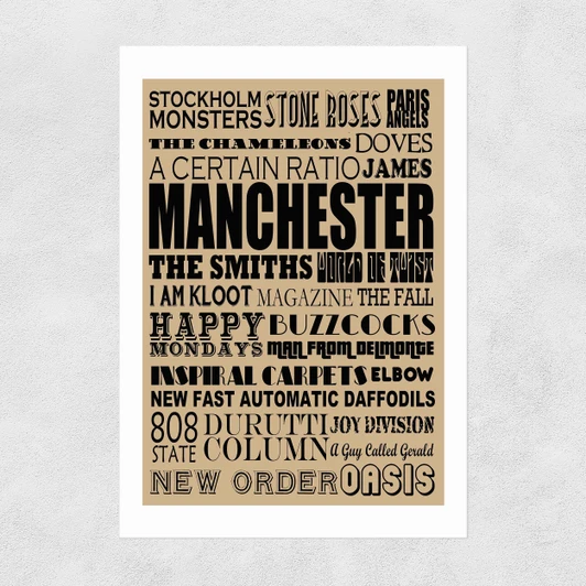 Manchester Unframed Print
