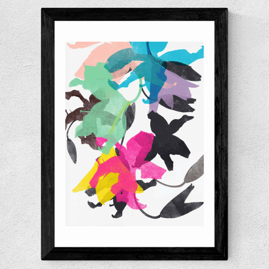 Lily I Wide Black Frame