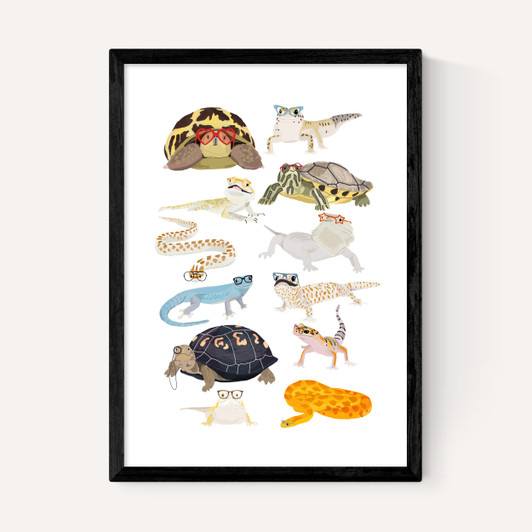 Reptiles in Glasses