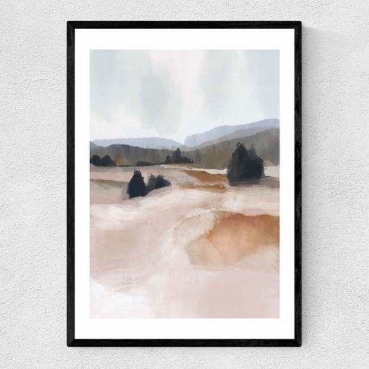 The Ranch Narrow Black Frame