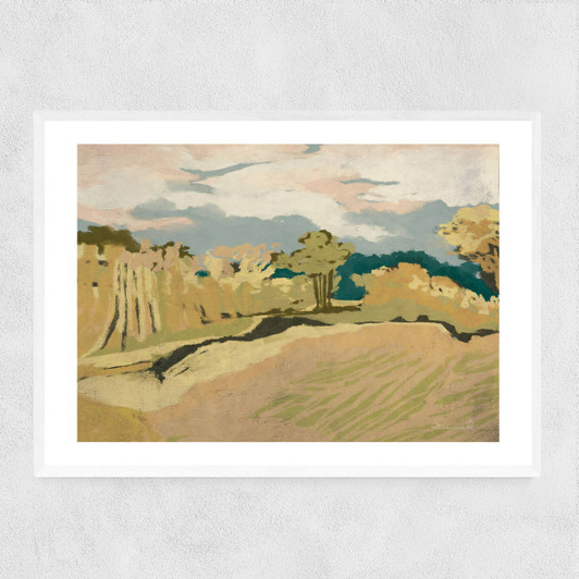 Cornwall Light Narrow White Frame