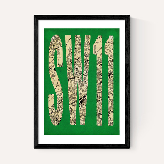 SW11 Postcode Map