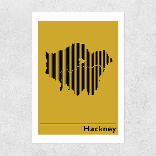 Borough of Hackney Unframed Print