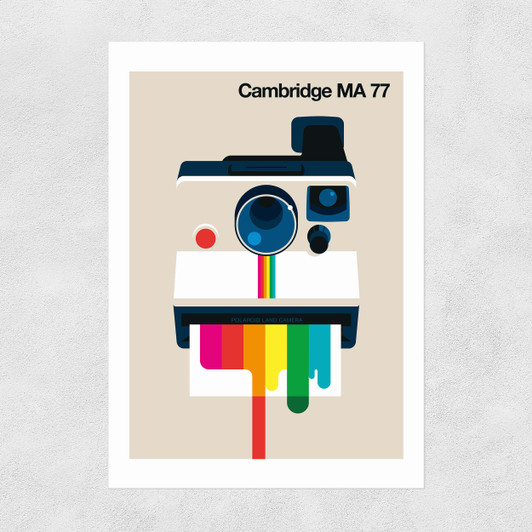 Cambridge MA 77 Unframed Print