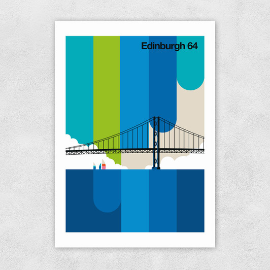 Edinburgh 64 Unframed Print
