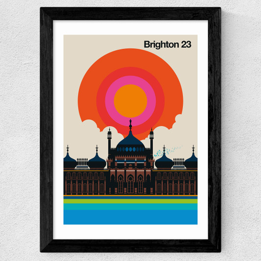 Brighton 23 Wide Black Frame