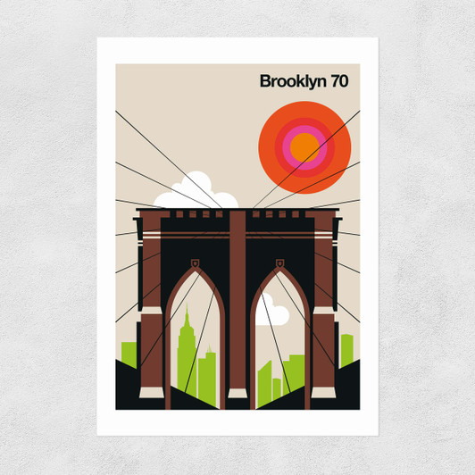 Brooklyn 70 Unframed Print