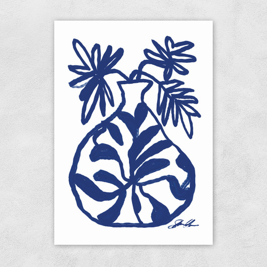 Blue Vase