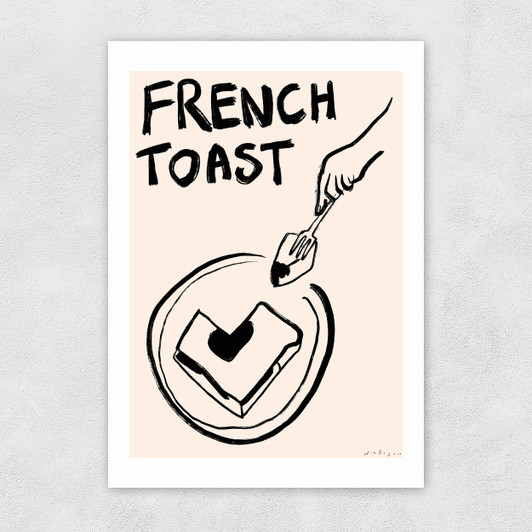 French Toast Unframed Print