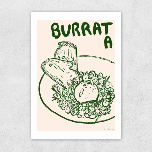 Buratta Unframed Print