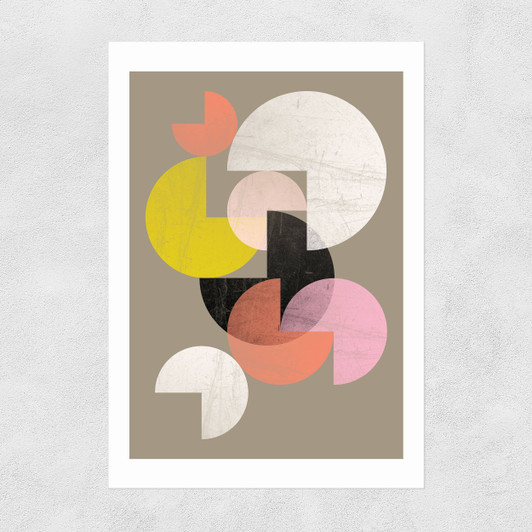 CIRCLES #1 Unframed Print