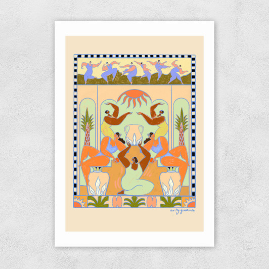 Sun Dance Unframed Print
