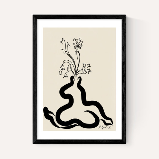 Inky Flowers