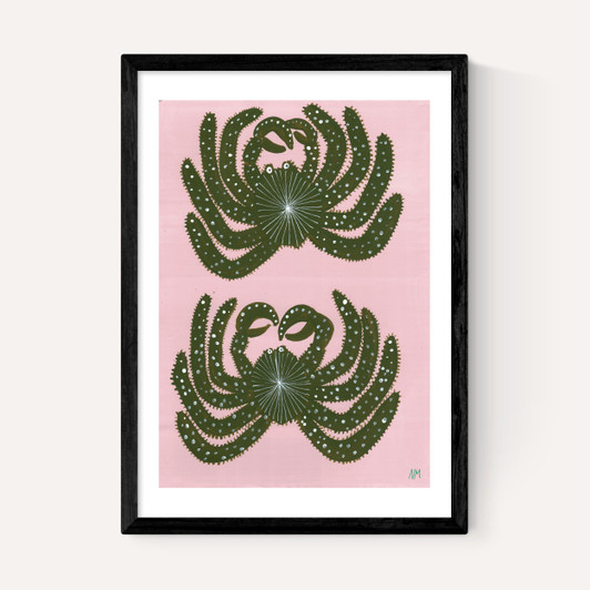 Two Green Crabs