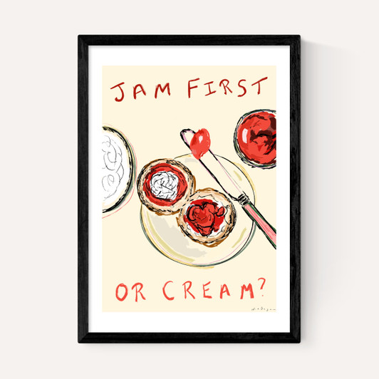 Jam First or Cream?