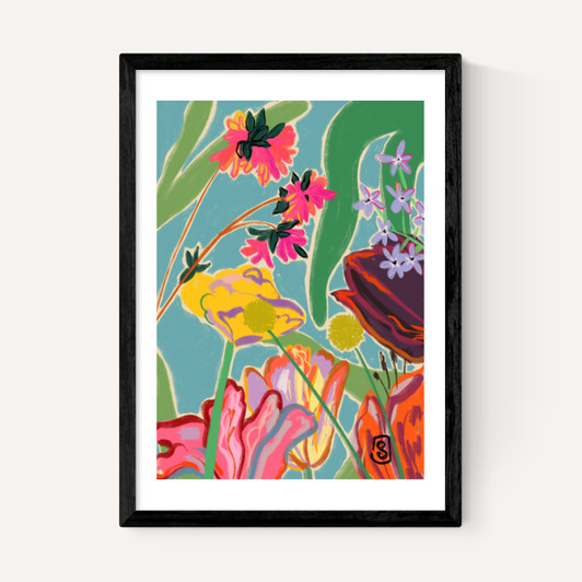 Colourful Flowers Meditation