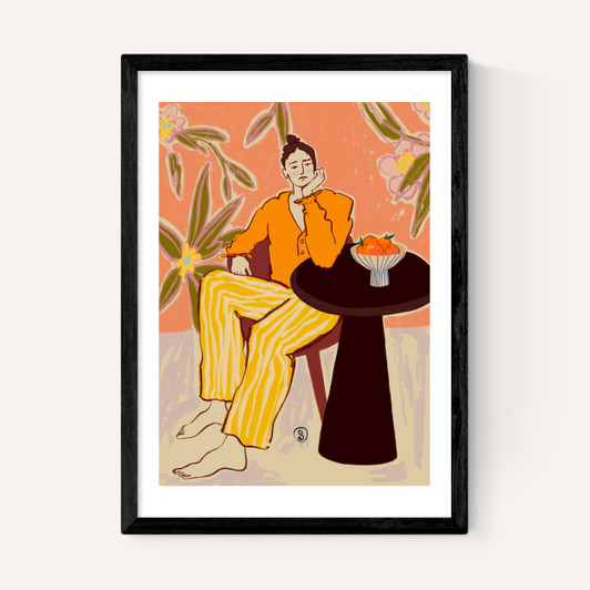 Woman With Oranges