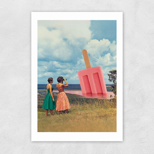 A View to Chill ﾐ Popsicle Panorama Unframed