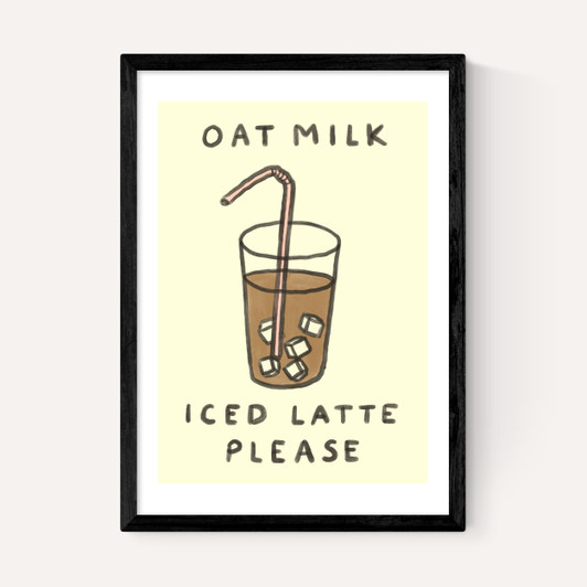 Oat Milk Iced Latte