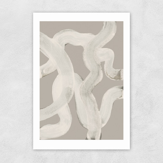 Abstract Brush Strokes 65Y Unframed