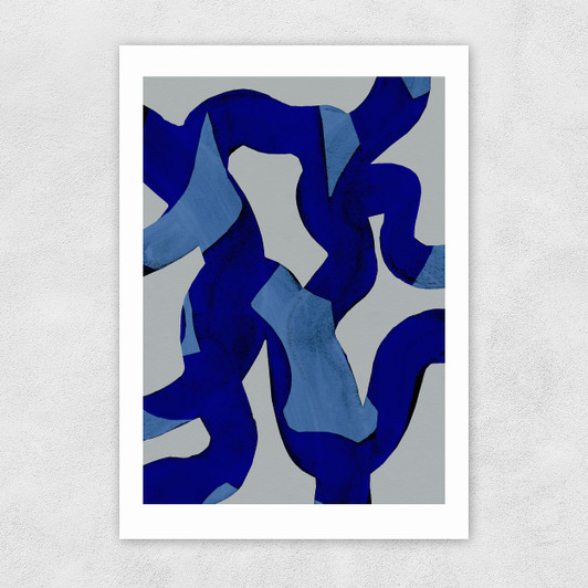 Abstract Brush Strokes 65X