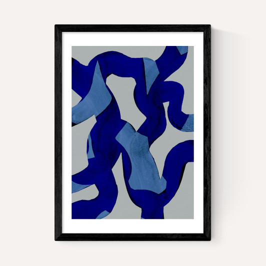 Abstract Brush Strokes 65X