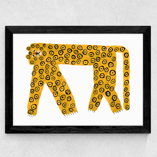 Super Jaguar Wide Black Frame