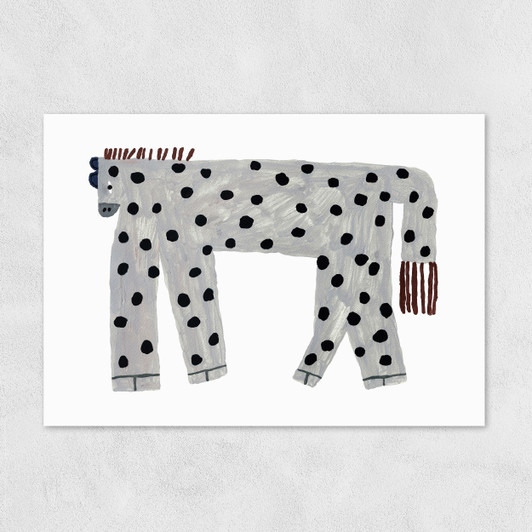 Yeehaw Spotty Unframed Print
