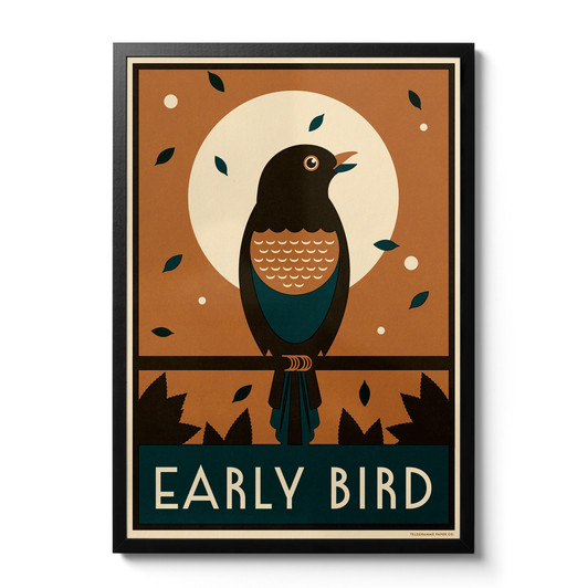 Early Bird Unframed Print