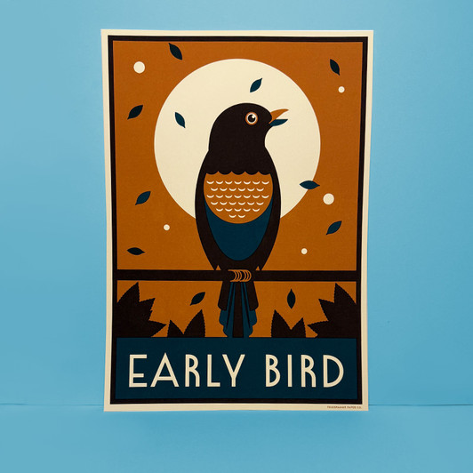 Early Bird Unframed Print