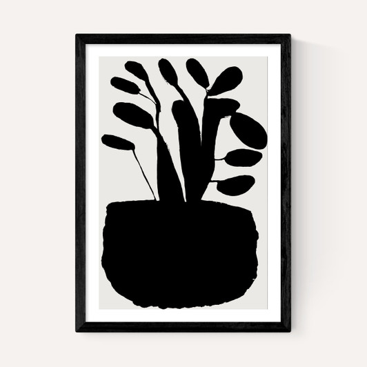 Potted Plant Silhouette II