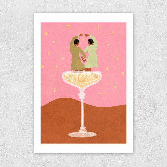 La Belle Vie II Unframed Print