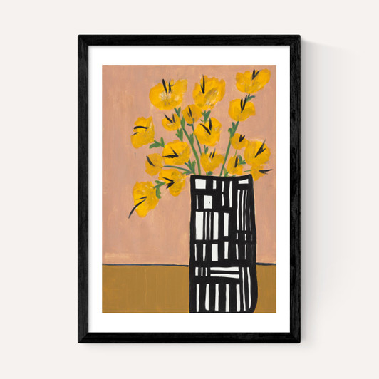 Black and White Vase