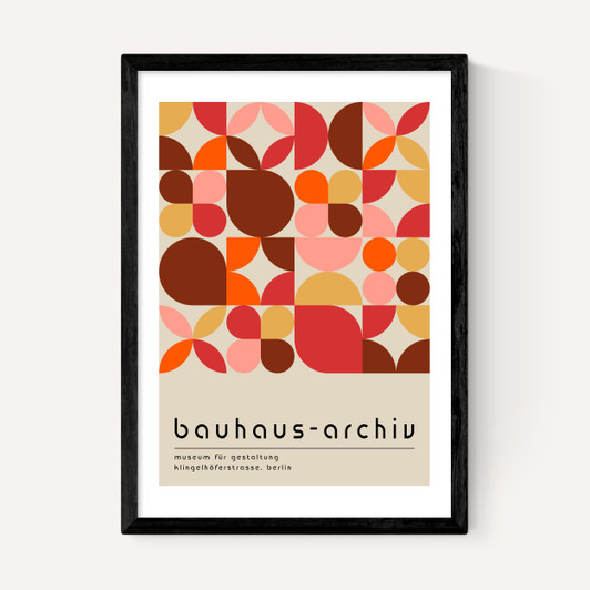 Bauhaus Autumn Mosaic