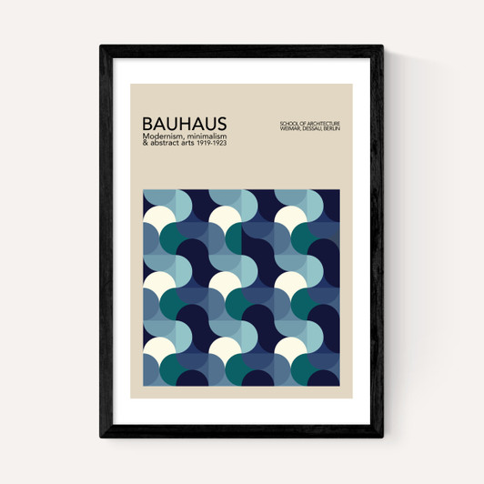 Bauhaus Blue Wave