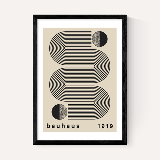 Bauhaus Black Stripes